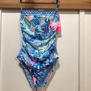 Lilly Pulitzer NWT Just in a One Piece Swim Size 0